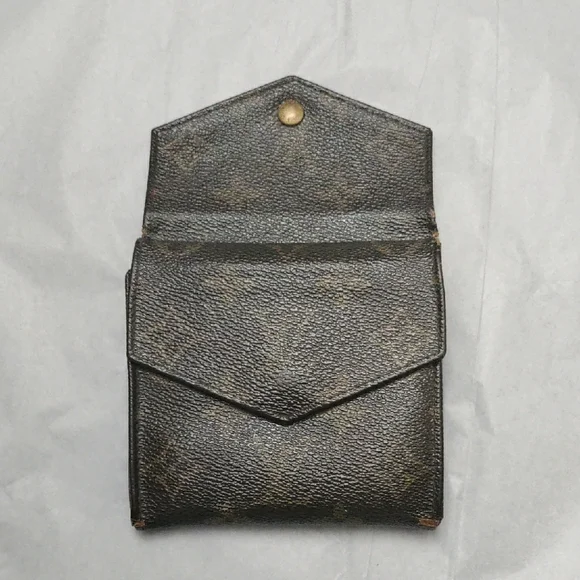 Louis Vuitton Monogram Envelope Wallet - Dark Brown with Gold Hardware - Picture 4 of 16